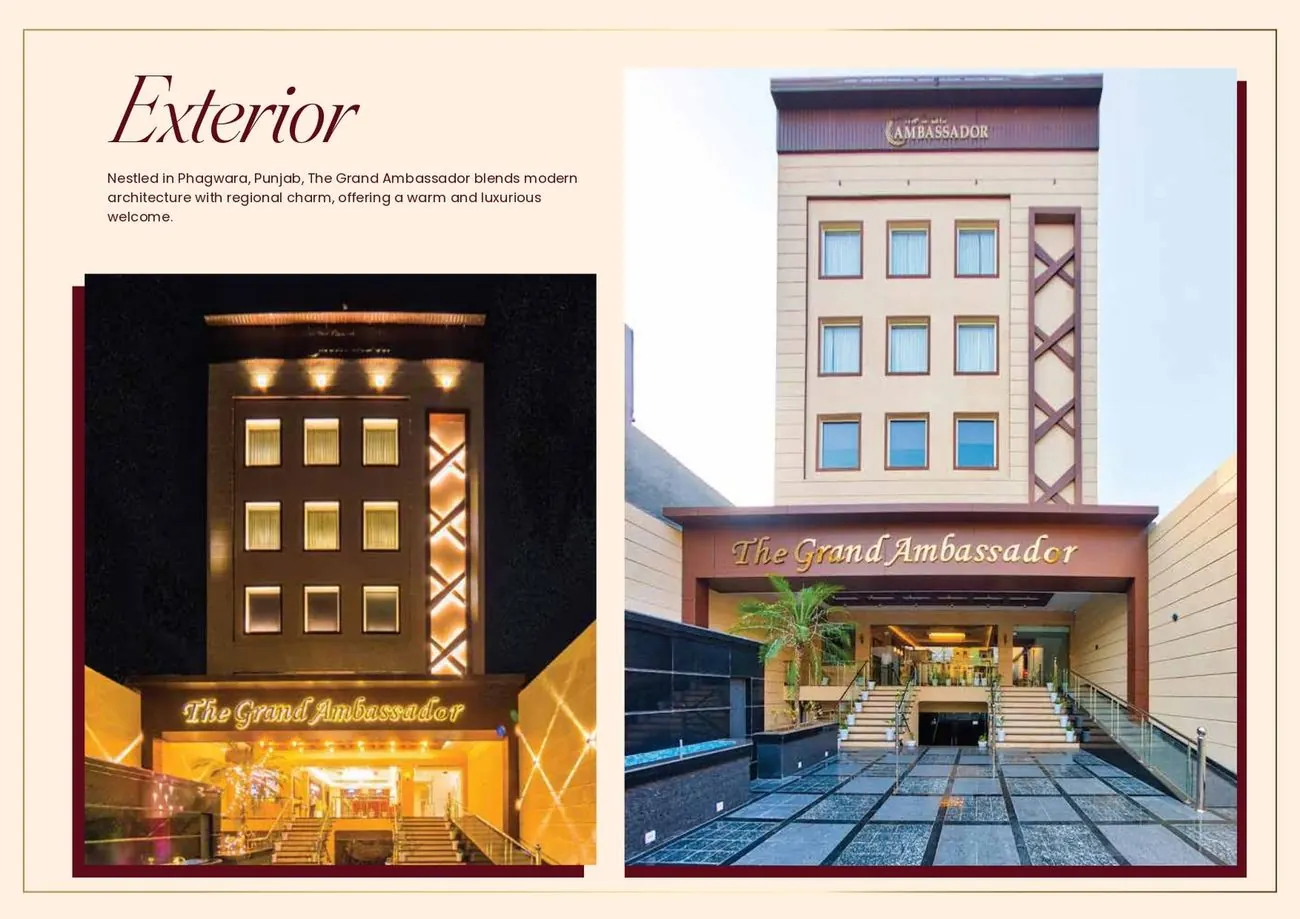 The Grand Ambassador brochure — page 2 of 28