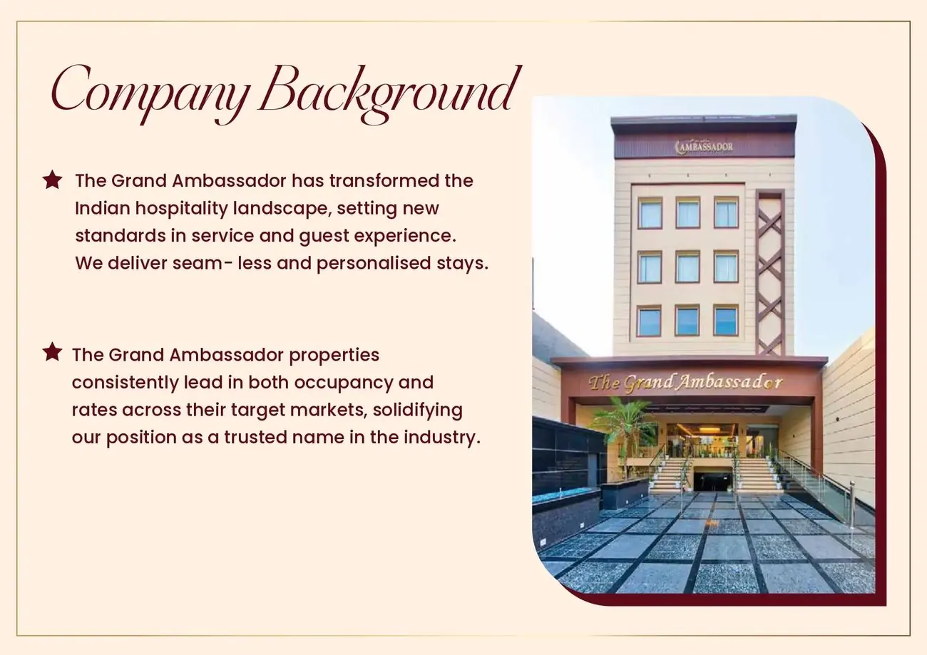 The Grand Ambassador brochure — page 27 of 28