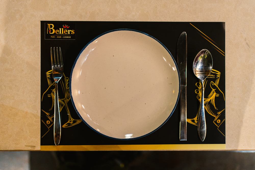 The Bellers place setting